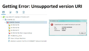 Read more about the article Getting Error: Unsupported version URI